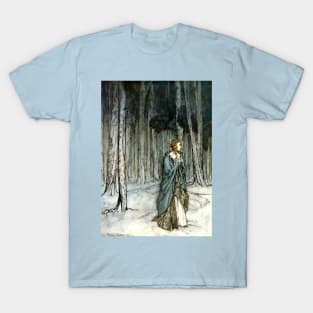 The Lady Enters - Arthur Rackham T-Shirt